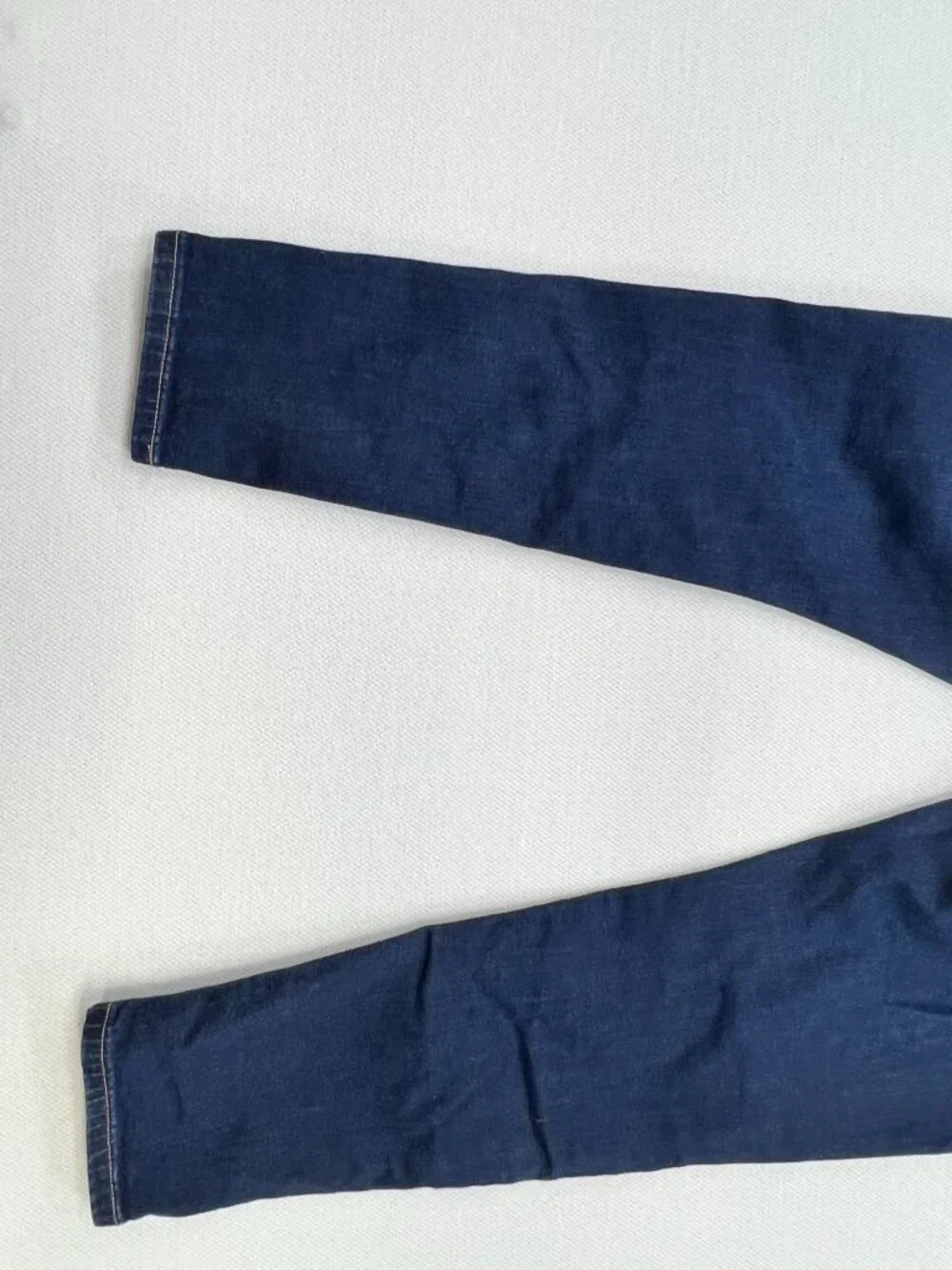 Banana Republic Womens Sculpt Skinny Jeans Stretch Denim Sz 31/12 Blue Dark Wash